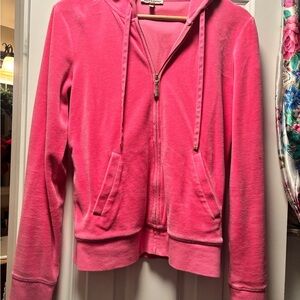 Juicy Couture Vibrant Pink Hoodie